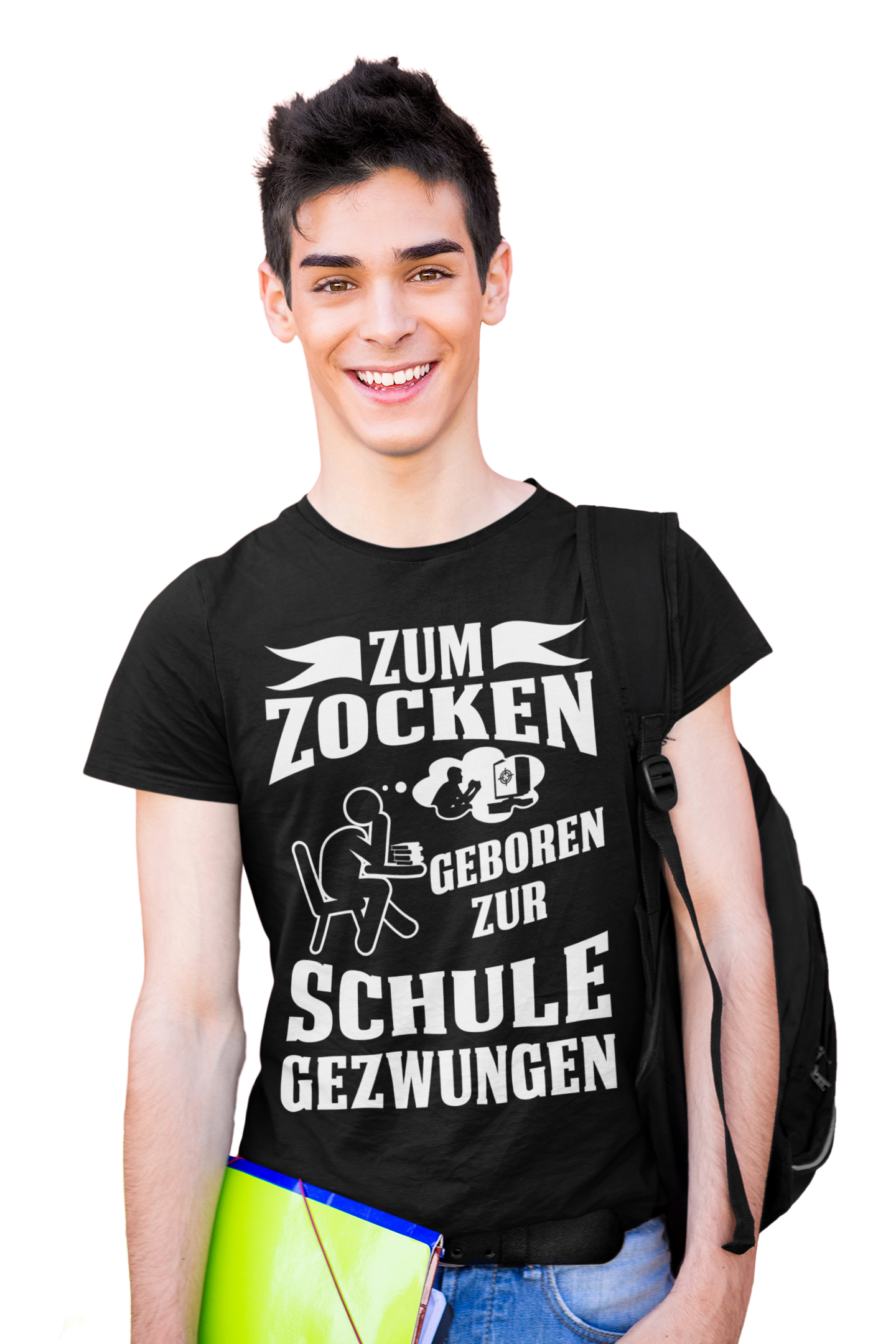 "Zum Zocken Geboren" - Premium Shirt